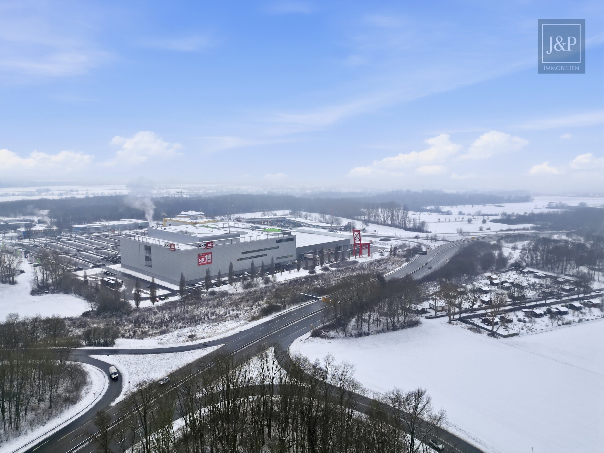 Luxus über den Dächern Eschborns - exklusives Architekten-Penthouse mit spektakulärem Ausblick - Aussicht