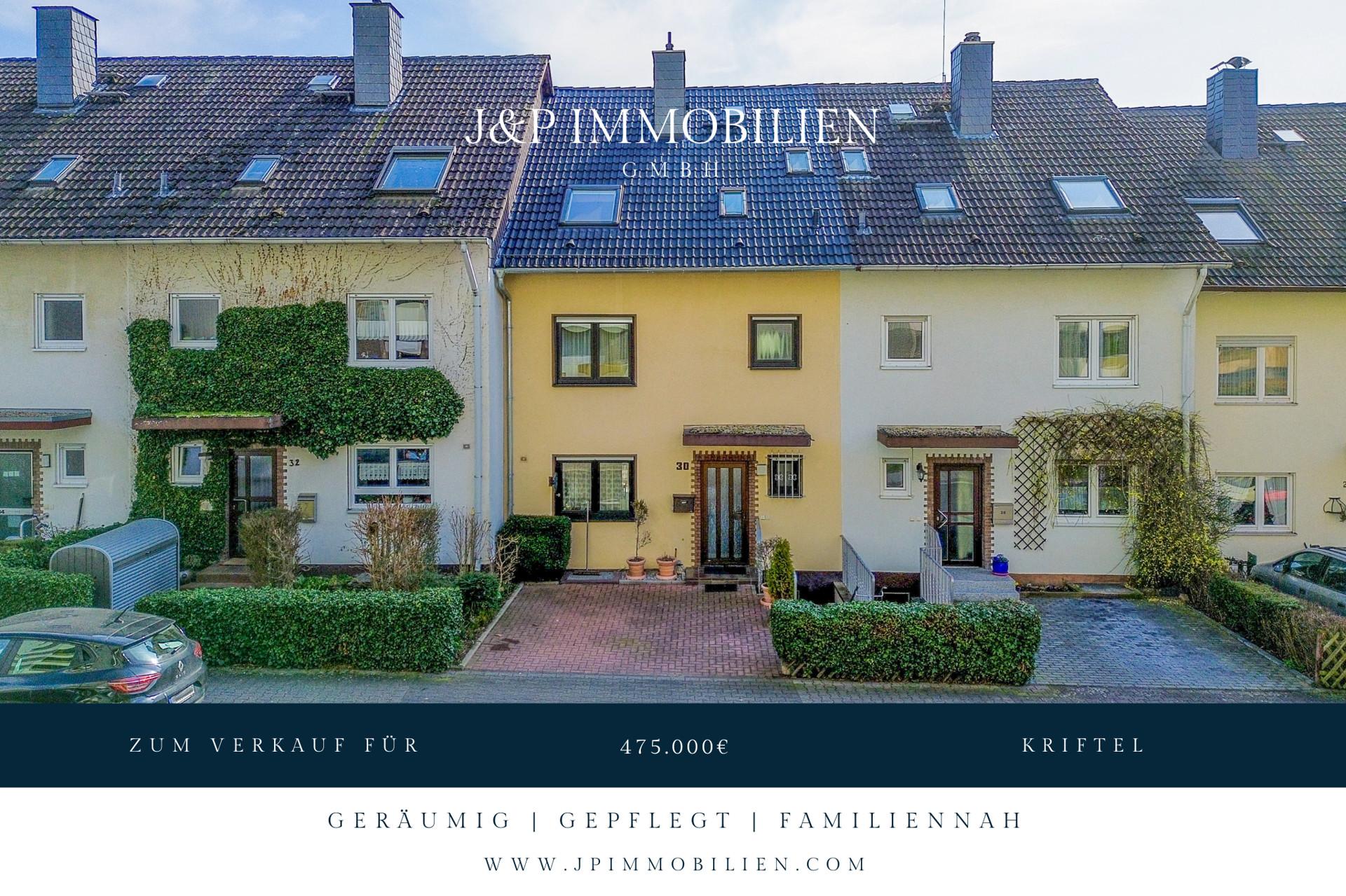 Einzigartige Gelegenheit! Modernisiertes Reihenhaus mit viel Platz für Familien - Titelbild