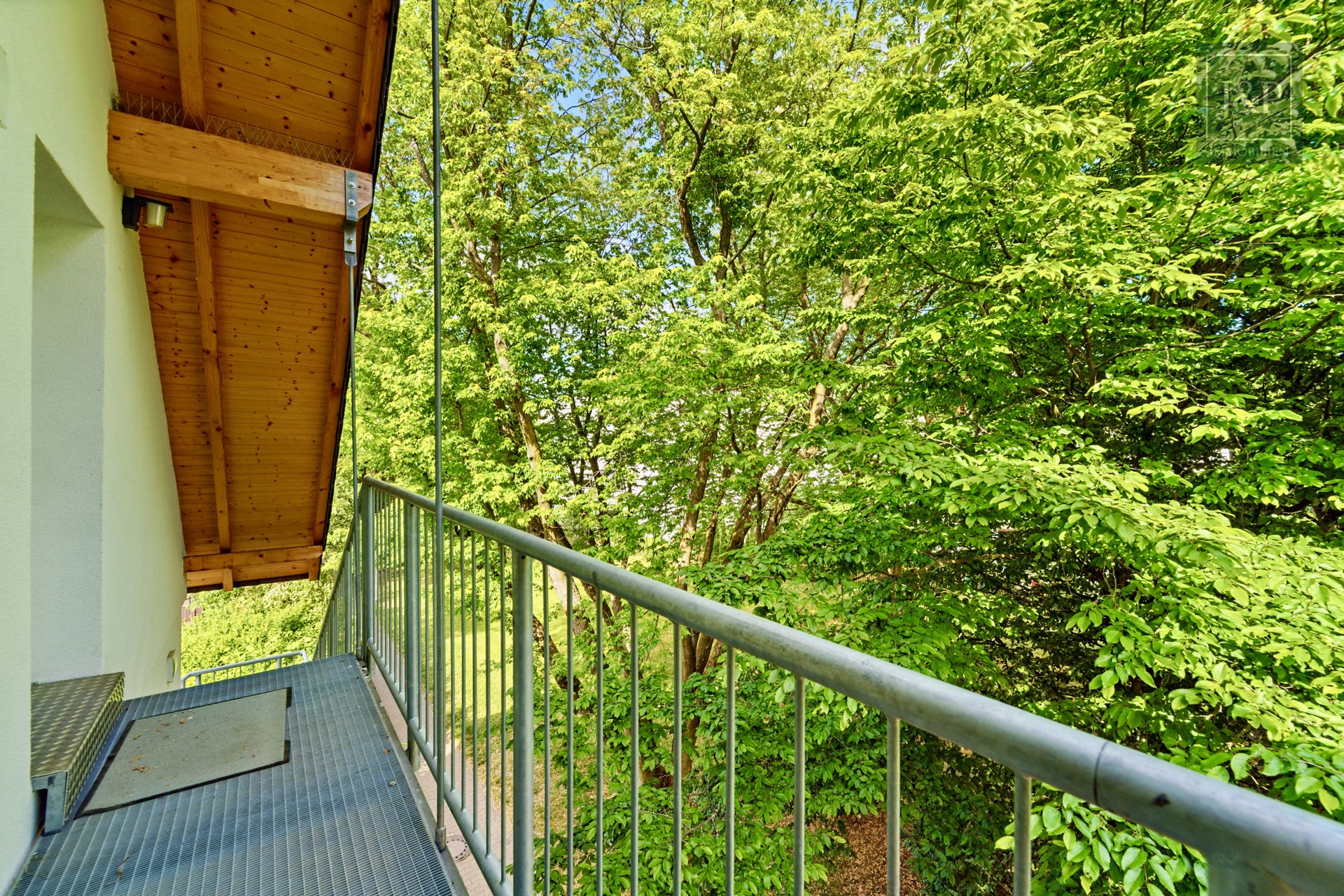 Reihenendhaus wie neu: KfW 55 - kernsaniert, aufgestockt, Solar & 7 Zimmer + Einliegerwohnung - Aufgang ELW