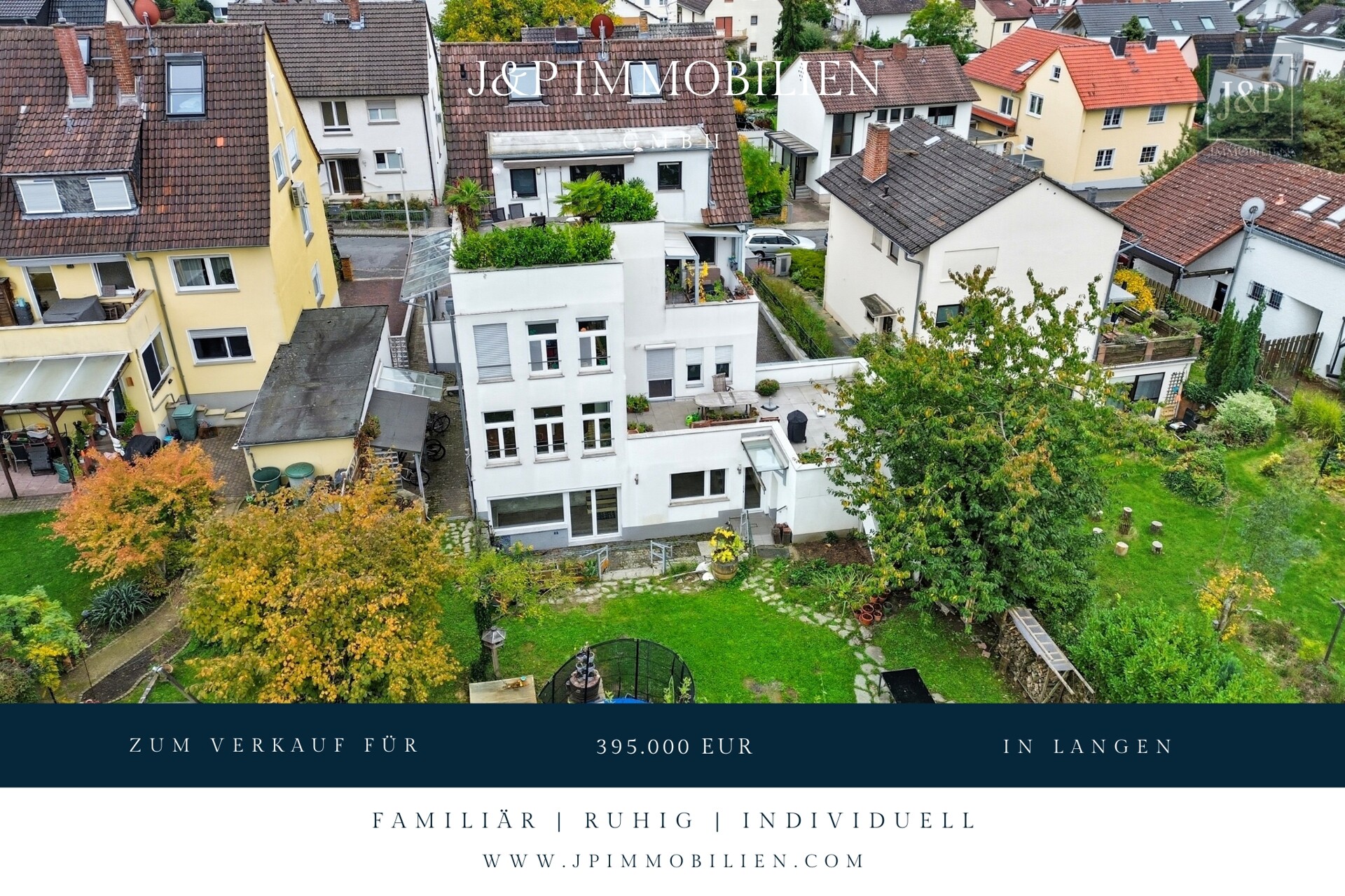 Ruhig und Familiär! 4,5-Zimmer-Souterrain-Wohnung mit großem Gartenanteil! - Außenansicht