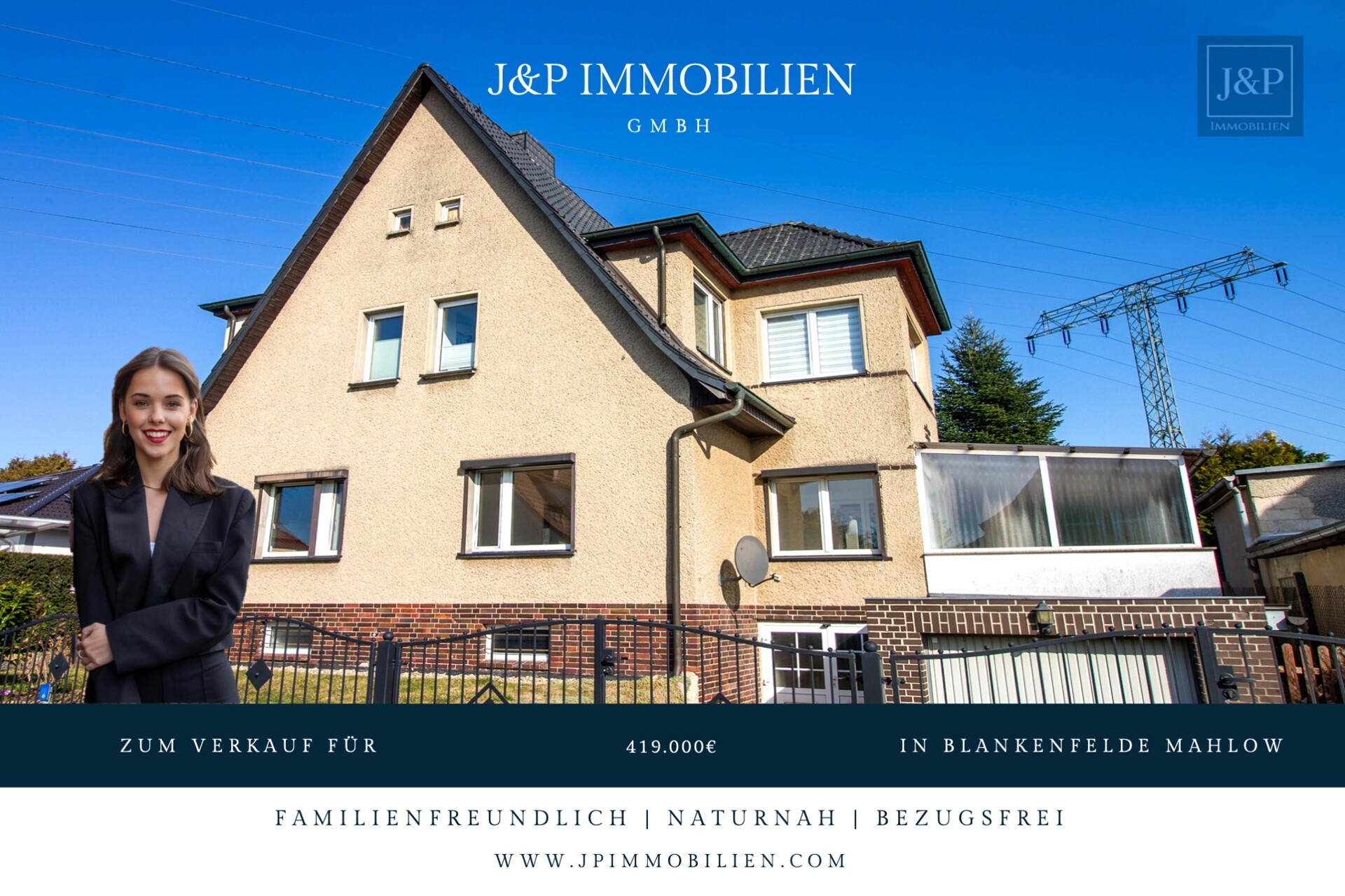 Charmantes Zweifamilienhaus mit großem Garten, Terrasse & Garage – ideal für Familien und Kapitalanleger - Titelbild