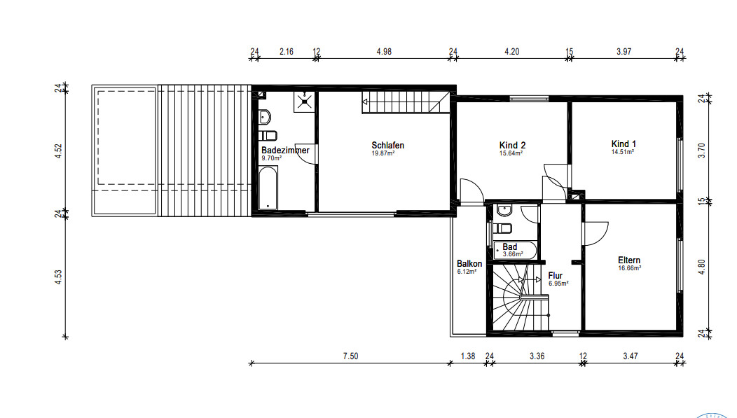 Komplettsanierung im Landhausstiel - Familienzuhause mit ELW & Baugrundstück - Nauheim OG