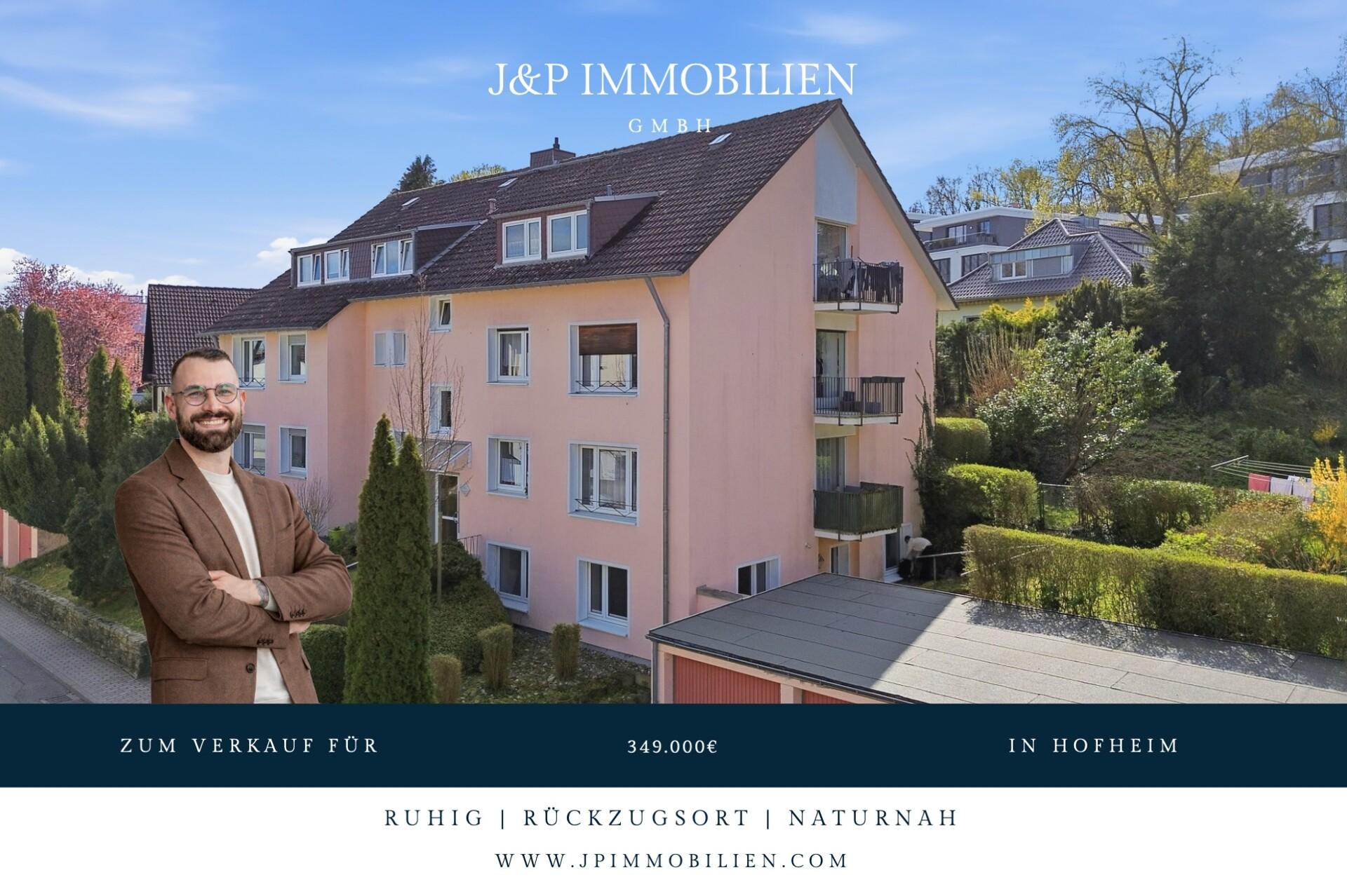 Helle 3-Zimmer-Wohnung mit Terrasse & Gartenanteil in Toplage Hofheim-Marxheim - Titelbild