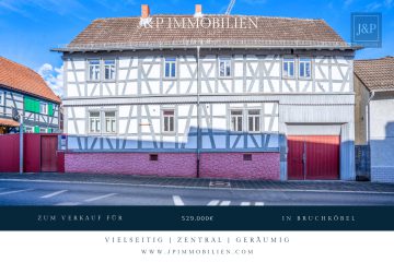 Zentral & vielseitig: Großes Fachwerkhaus mit Einliegerwohnung und Nebengebäuden!, 63486 Bruchköbel, Einfamilienhaus