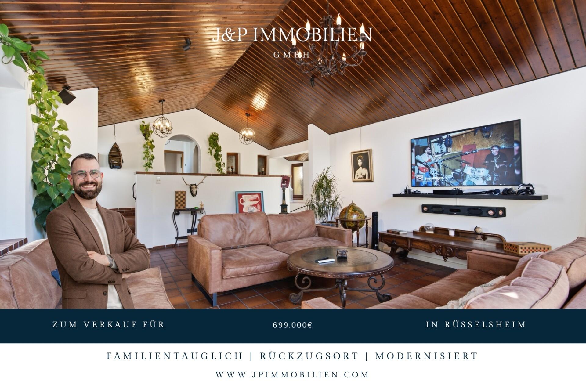 Charmantes Einfamilienhaus mit Traumgarten und Sauna in Rüsselsheim - Titelbild