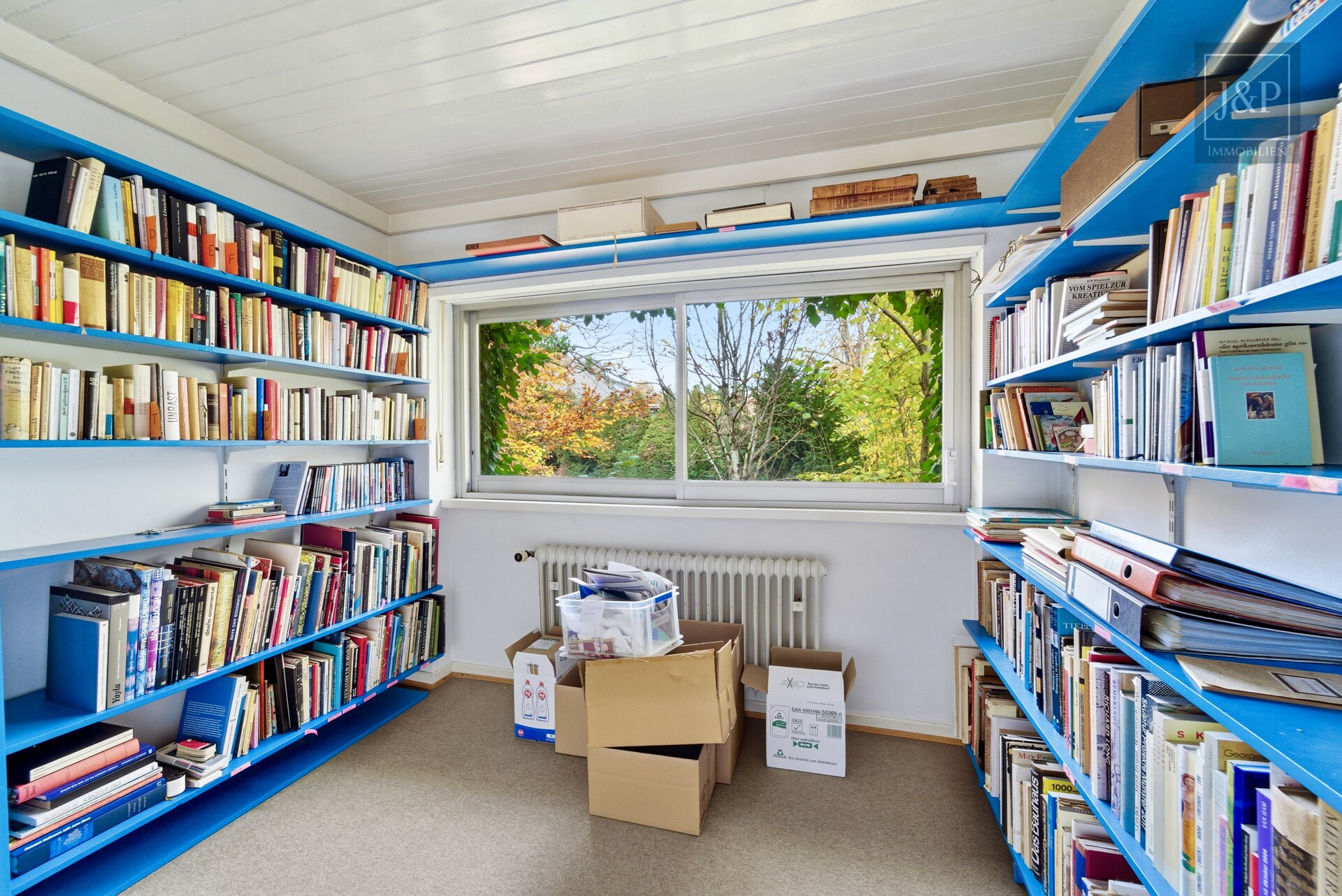 Einzigartige Architekten-Villa mit Panorama & Potenzial – Traumlage in Hofheim am Taunus - Bibliothek