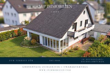 Traumhaftes Platzangebot für die ganze Familie: 230 m² Wohnkomfort mit Wintergarten, Balkon & Doppelgarage, 64319 Pfungstadt / Eschollbrücken, Einfamilienhaus