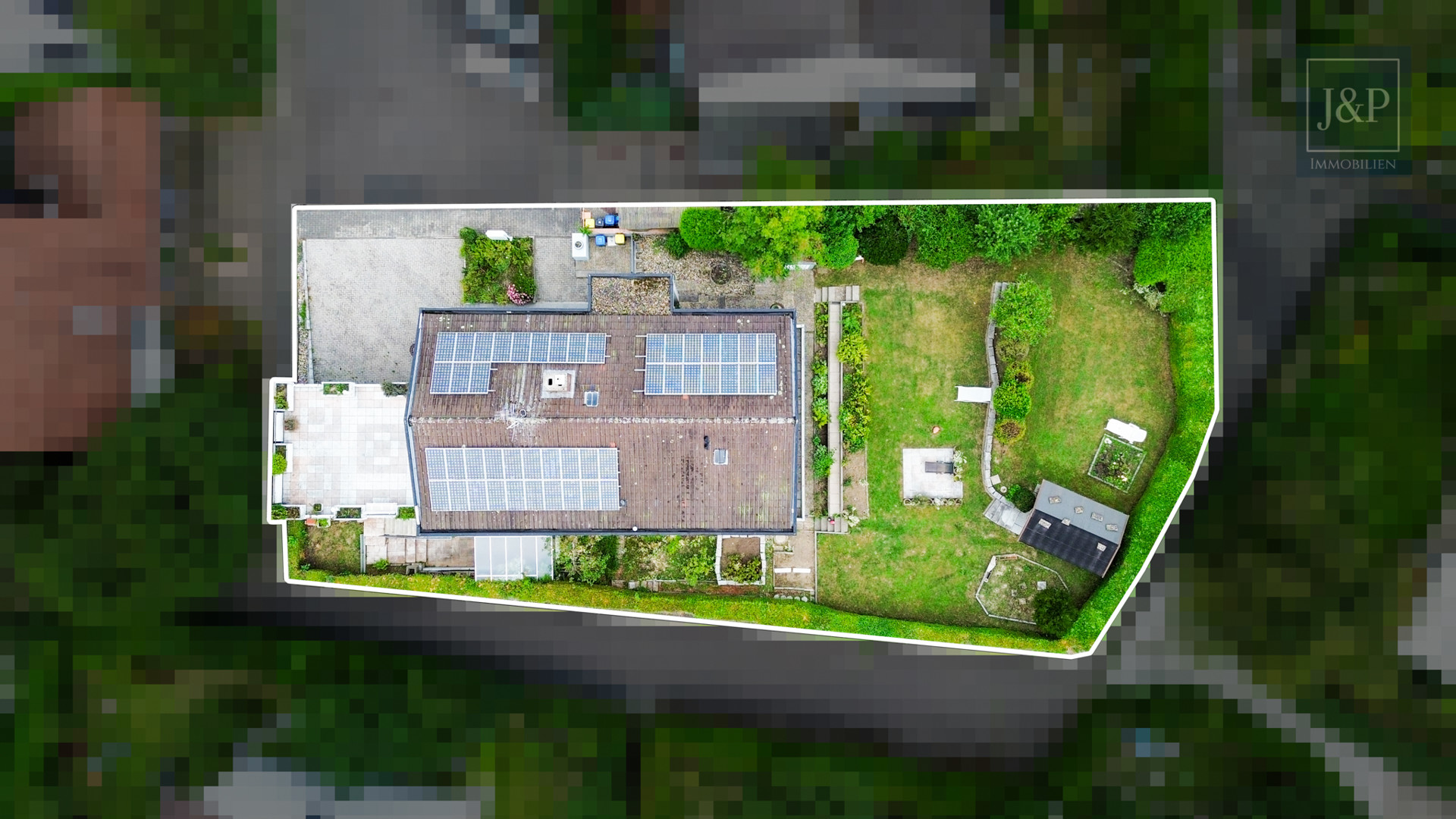 Mehrgenerationenwohnen oder Kapitalanlage – Mehrfamilienhaus mit vier Einheiten in Bestlage! - Luftaufnahme