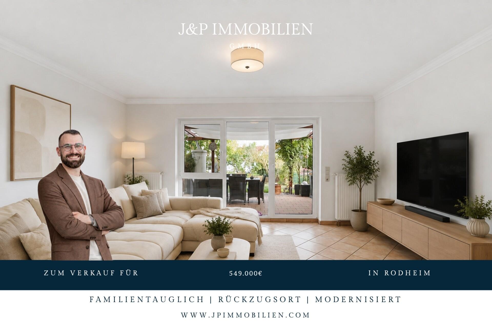 Familienfreundliches Reihenmittelhaus in Rodheim: 5 Zimmer, Garten und modernisierte Ausstattung - Titelbild