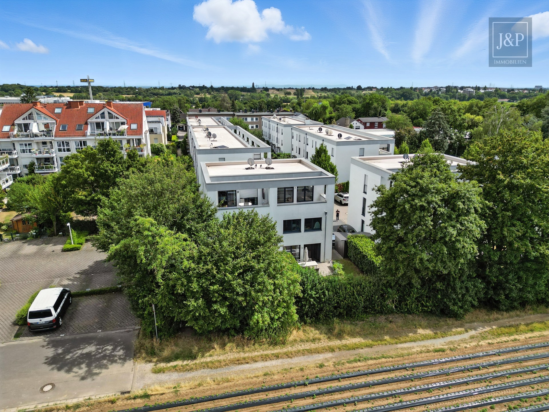 Seltene Gelegenheit! Moderne Doppelhaushälfte mit Elternsuite, Feldblick & hochwertiger Ausstattung in Wallau - Umgebung