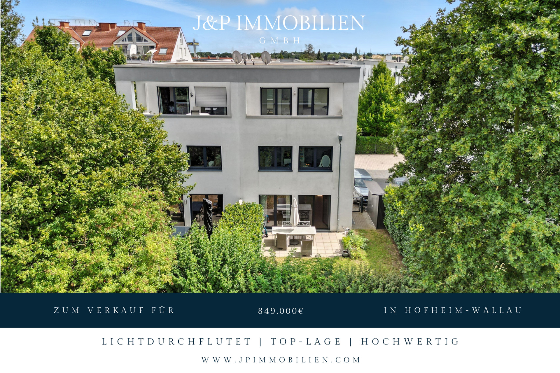 Seltene Gelegenheit! Moderne Doppelhaushälfte mit Elternsuite, Feldblick & hochwertiger Ausstattung in Wallau - Titelbild