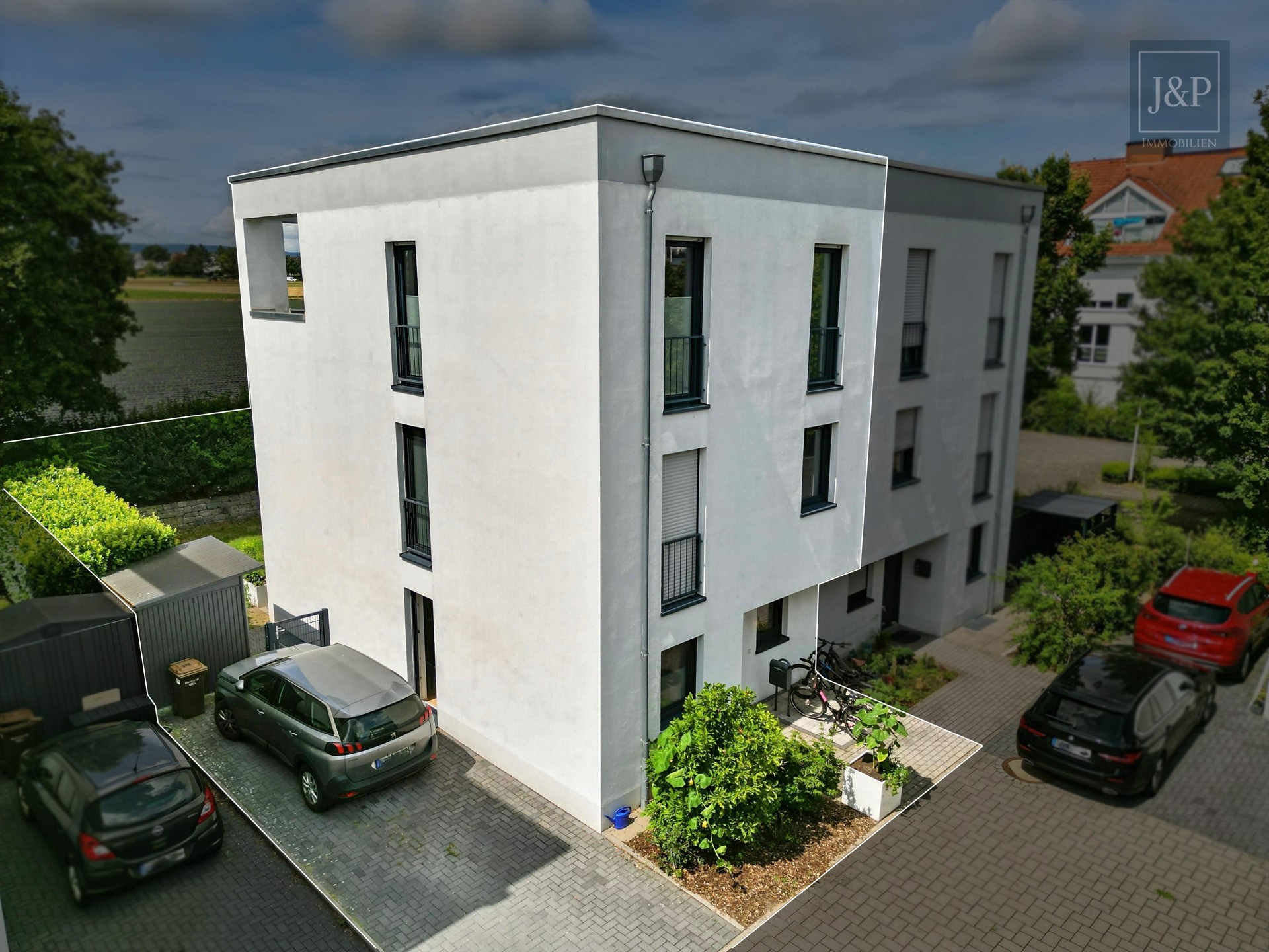 Seltene Gelegenheit! Moderne Doppelhaushälfte mit Elternsuite, Feldblick & hochwertiger Ausstattung in Wallau - Ansicht 1