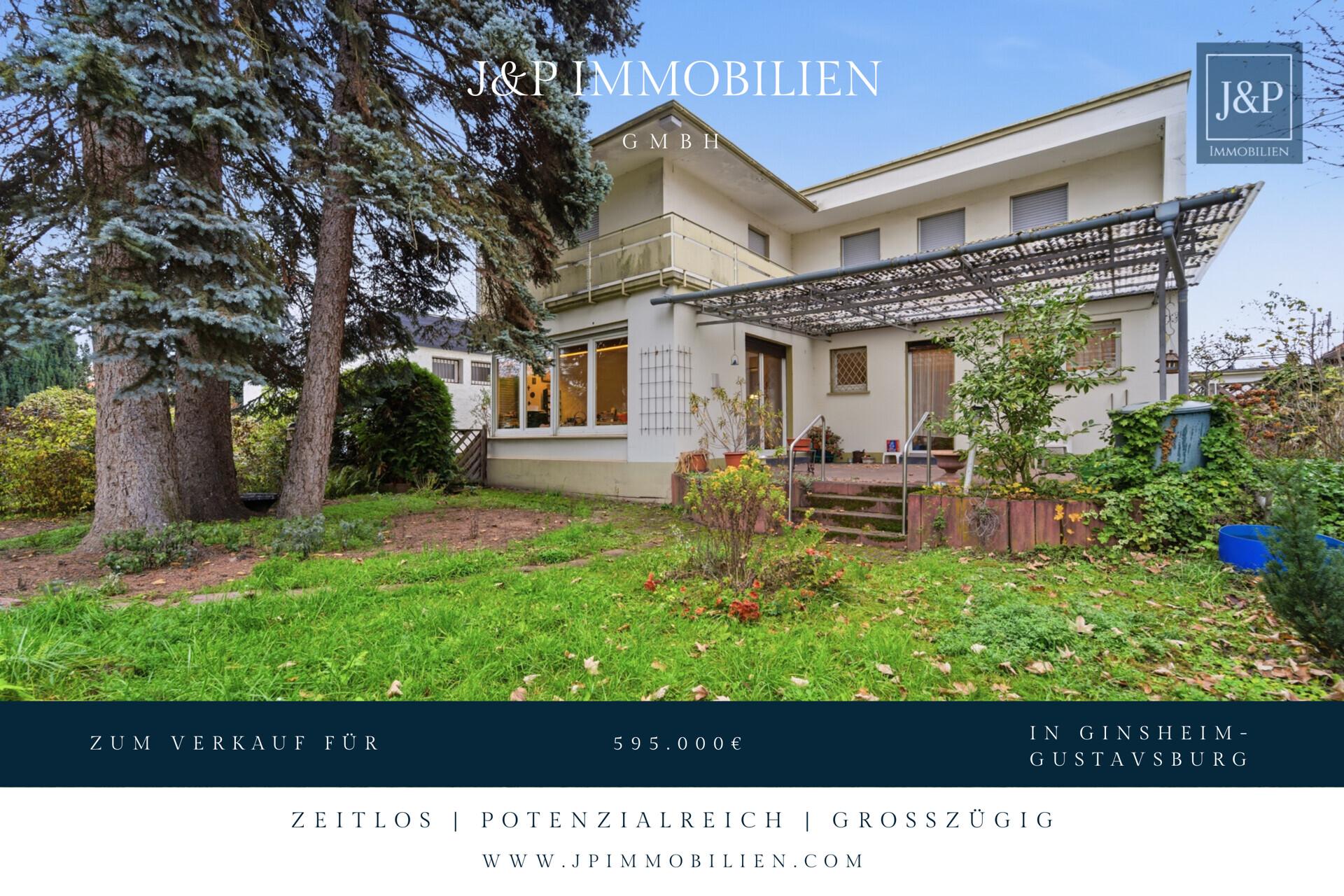 Zeitloses Einfamilienhaus mit großem Wohnbereich, Gartenblick & Balkon - Titelbild