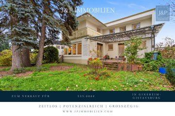 Zeitloses Einfamilienhaus mit großem Wohnbereich, Gartenblick & Balkon, 65462 Ginsheim-Gustavsburg / Gustavsburg, Einfamilienhaus
