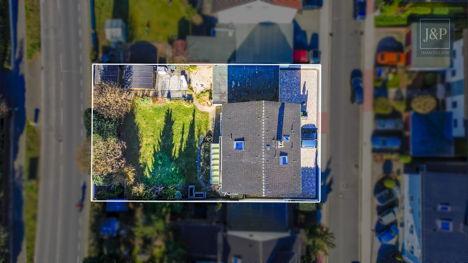 Ein Zuhause für Generationen – modernisiertes Mehrfamilienhaus in zentraler Lage von Bruchköbel! - Grundstück