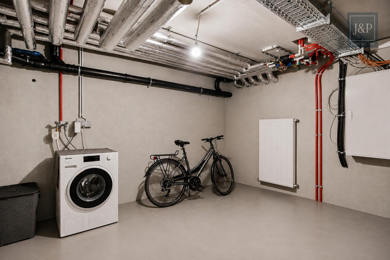 Modernes Reihenendhaus mit Terrasse, Carport & Wallbox in Nauheim - Kellerausschnitt