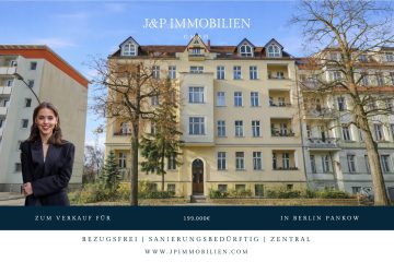 Bezugsfreie 1-Zimmer-Wohnung mit separater Küche in ruhiger Lage von Pankow, 13189 Berlin, Etagenwohnung