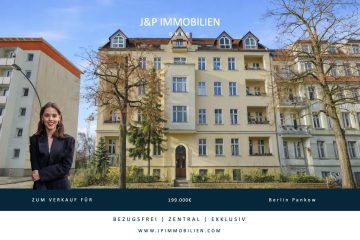 Bezugsfreie 1-Zimmer-Wohnung mit separater Küche in ruhiger Lage von Pankow, 13189 Berlin, Etagenwohnung