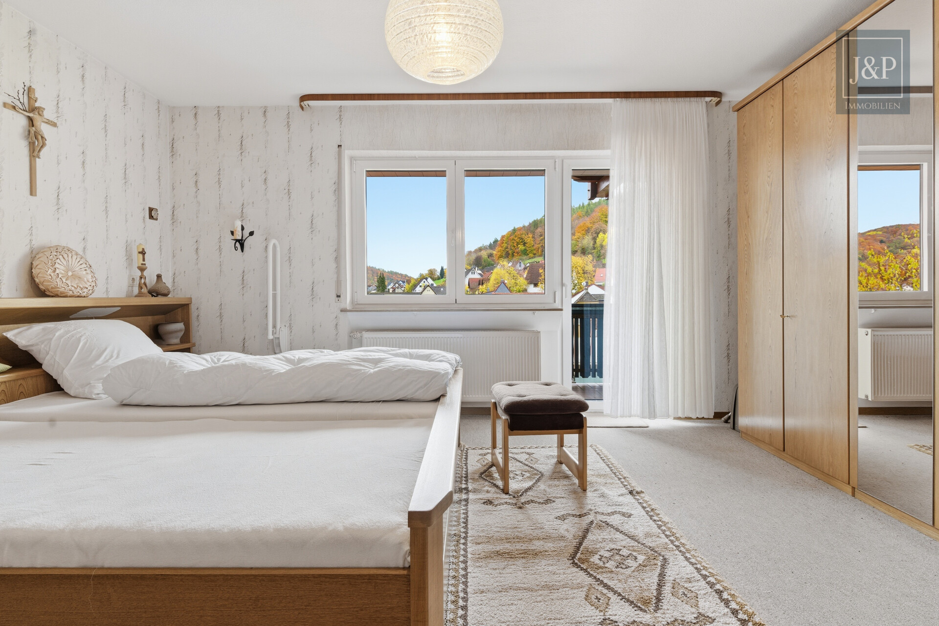 Sofort Verfügbar! 4,5 Zimmer-Wohnung in ruhiger Lage in Mömbris! - Schlafzimmer