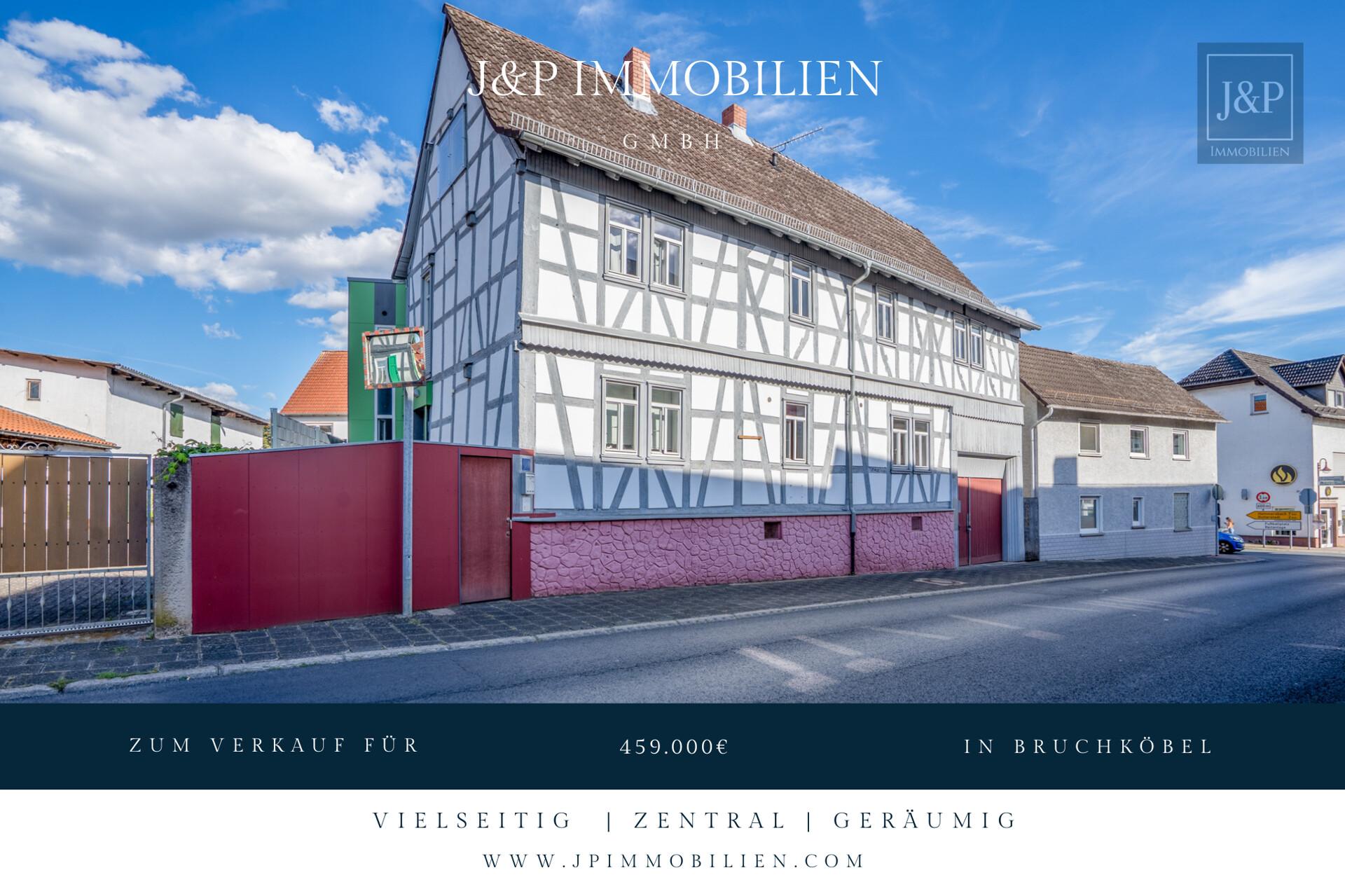 Viel Platz für Familie & Beruf: Fachwerkhaus mit Einliegerwohnung und Hof! - Titelbild