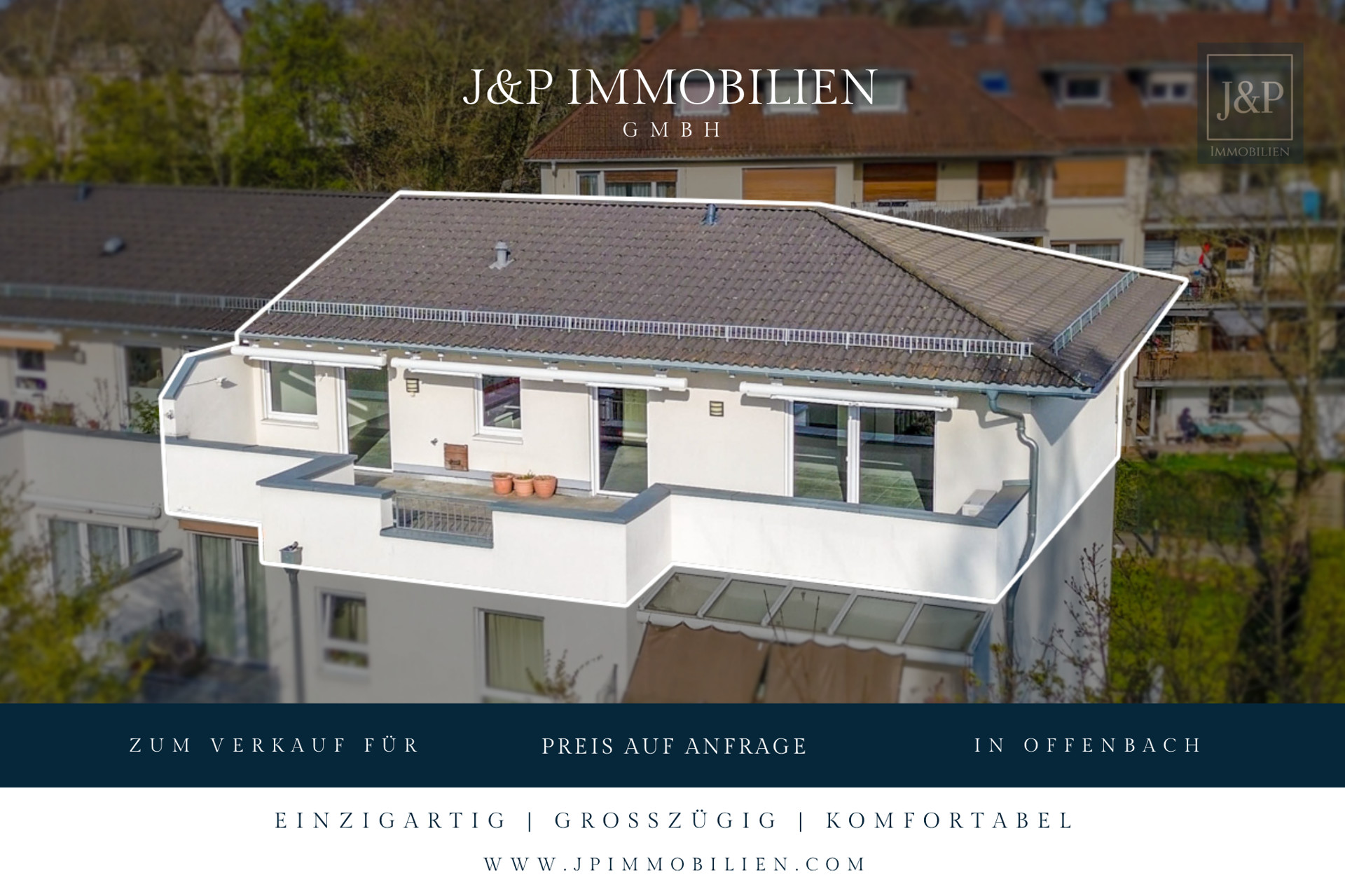 Barrierefreies Penthouse mit Dachterrasse – Großzügig & Komfortabel - Perfekt für das Alter - Offenbach Penthaus