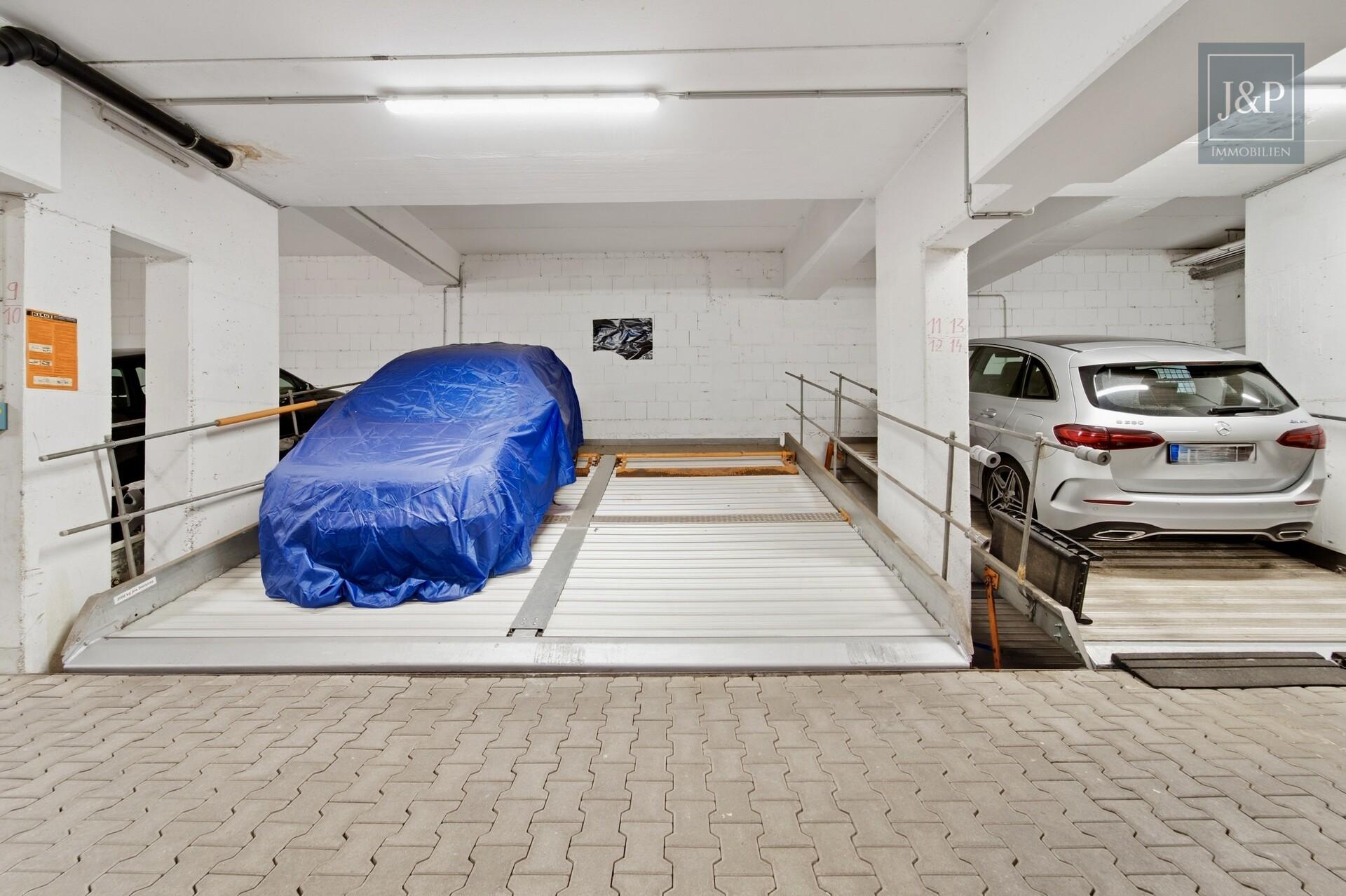 Ihr Zuhause in Wiesbaden-Erbenheim | 2 Zimmer, Balkon, Einbauküche & Tiefgaragenstellplatz - Garagenstellplatz