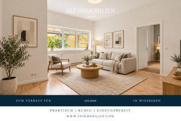 Ihr Zuhause in Wiesbaden-Erbenheim | 2 Zimmer, Balkon, Einbauküche & Tiefgaragenstellplatz, 65205 Wiesbaden / Erbenheim, Erdgeschosswohnung
