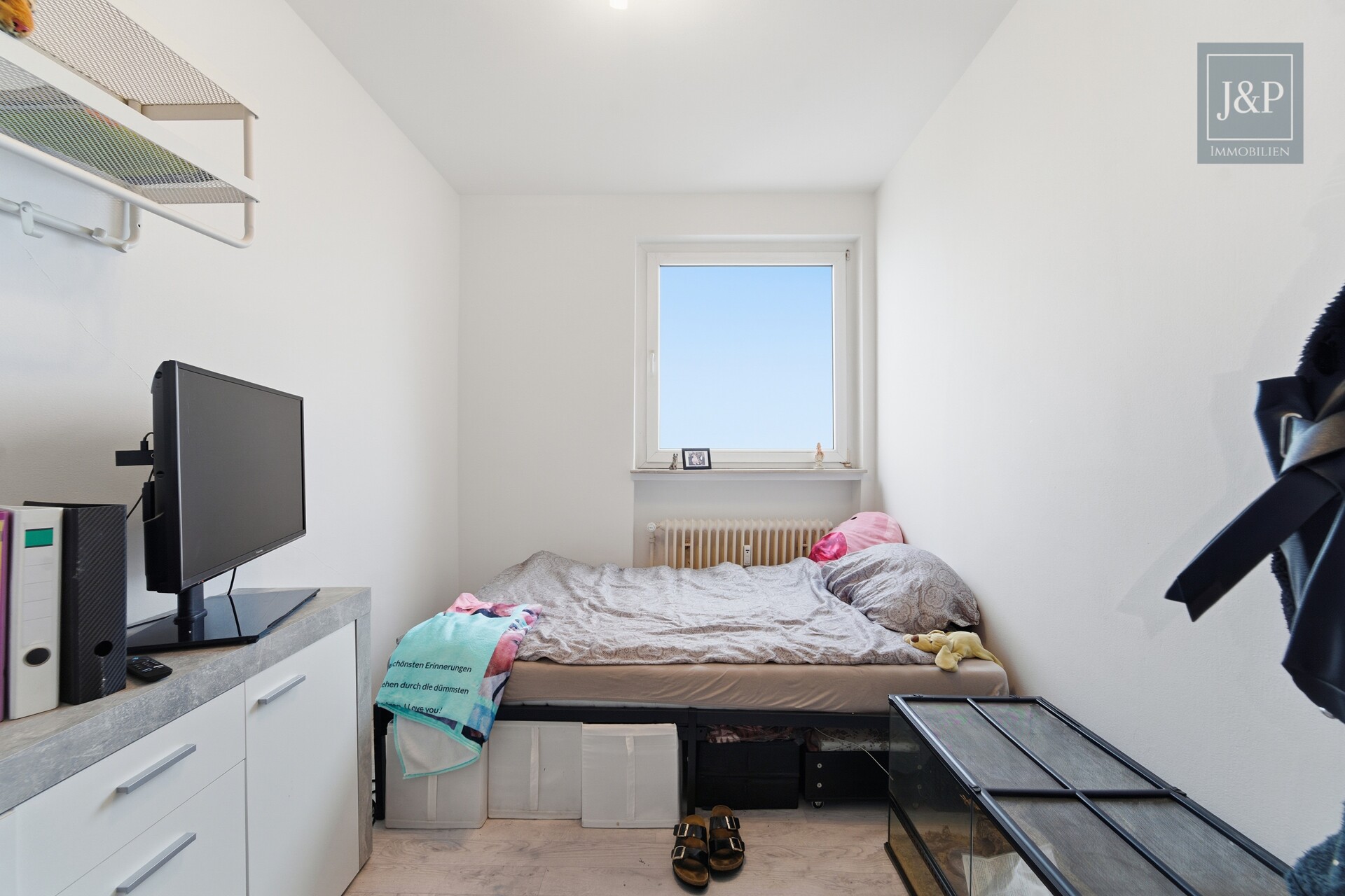 Barrierefreie 4-Zimmer-Wohnung mit 2 Balkonen, Garage & Weitblick - Kinderzimmer