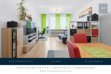 Barrierefreie 4-Zimmer-Wohnung mit 2 Balkonen, Garage & Weitblick, 65239 Hochheim am Main, Dachgeschosswohnung