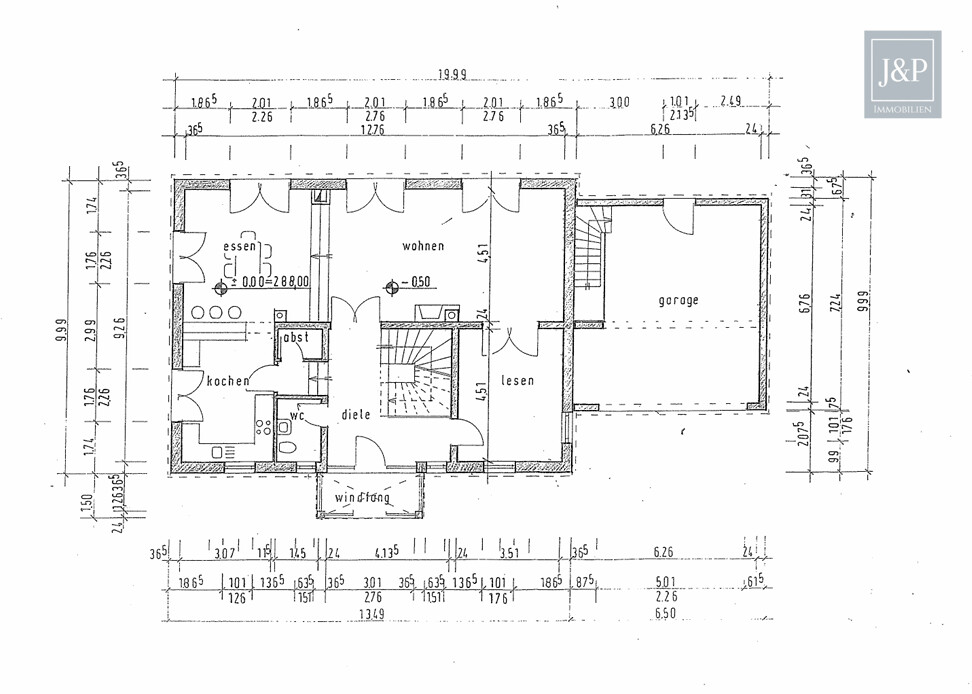 Repräsentative Villa in direkter Waldrandlage – Weitblick, Ruhe und Lebensqualität pur - Grundriss EG Fischbach