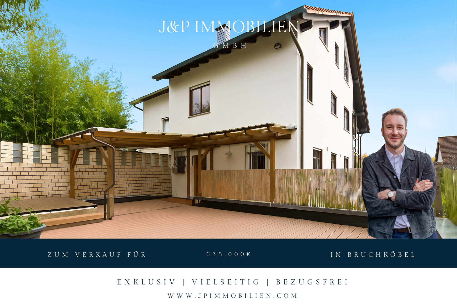 Doppelhaushälfte mit Einliegerwohnung, 3 Terrassen und Wintergarten – ideal für Familien oder Mehrgenerationen! - Titelbild