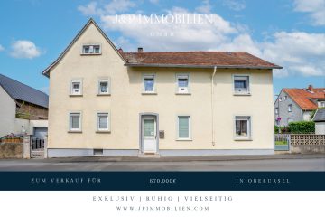 Vielseitiges Wohn- und Geschäftshaus in zentraler Lage von Oberursel!, 61440 Oberursel (Taunus), Haus