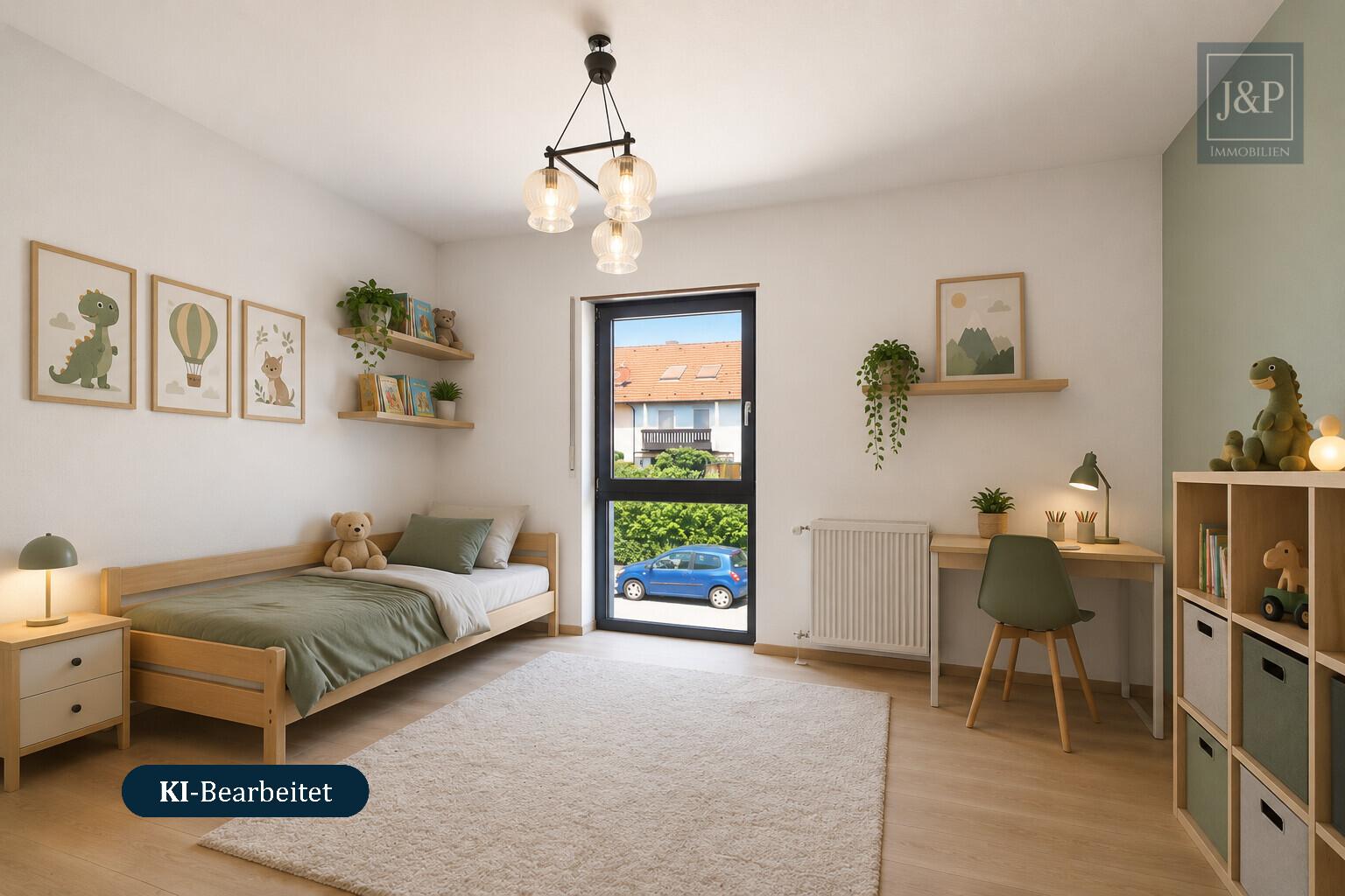 Energetisches Familienzuhause mit Fernblick in guter Lage von Nordenstadt - Kinderzimmer renoviert