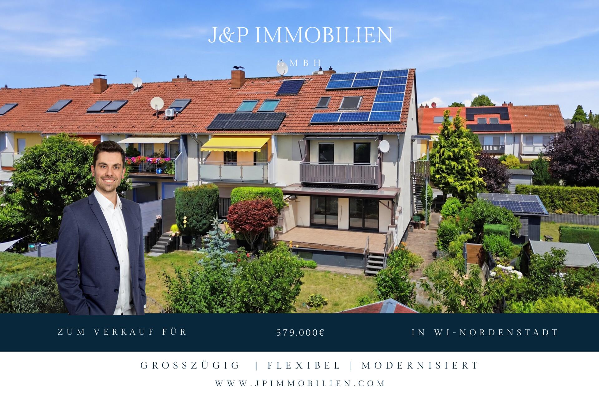 Energetisches Familienzuhause mit Fernblick in guter Lage von Nordenstadt - Titelbild