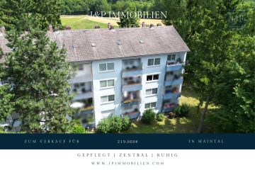 Hell, ruhig & gut gepflegt – Eigentumswohnung mit Wohlfühlfaktor!, 63477 Maintal / Bischofsheim, Etagenwohnung