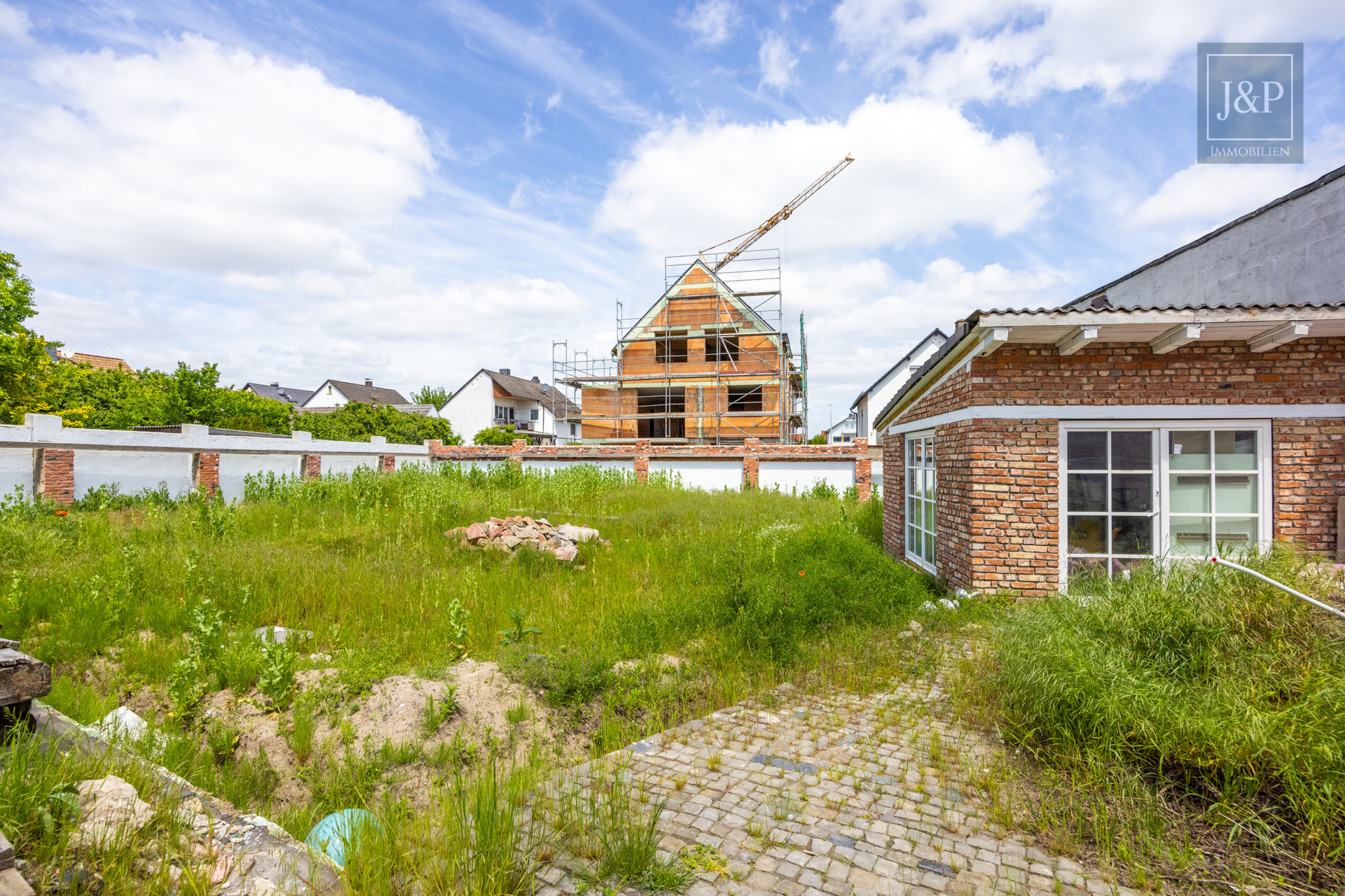 KfW 55 Neubau! 4 Doppelhaushälften und eine einzigartige Villa (zu 90% fertiggestellt) - Außenanlage
