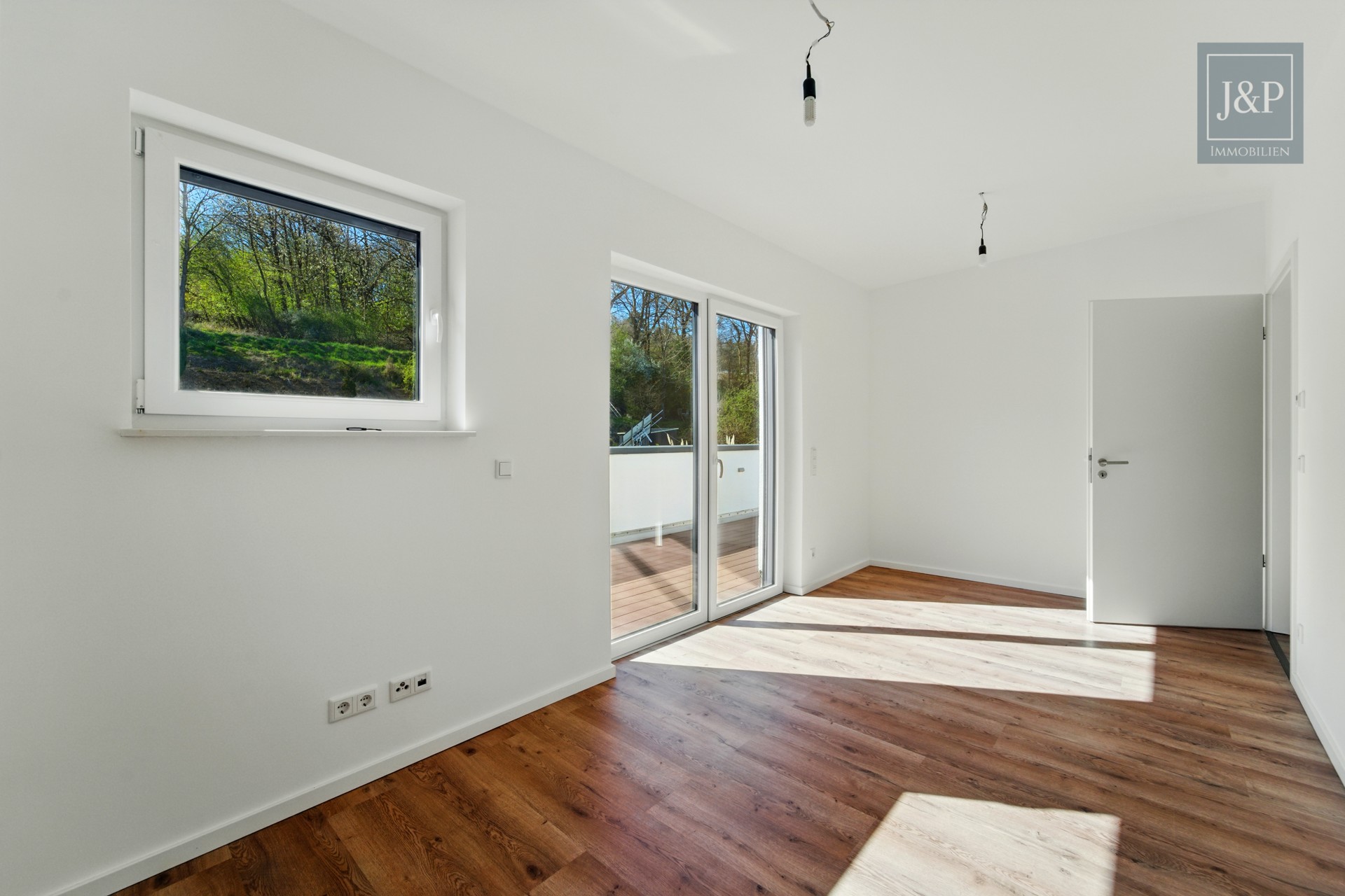 Penthouse mit Weitblick: Exklusives Wohnen über den Dächern von Butzbach - Schlafzimmer 2