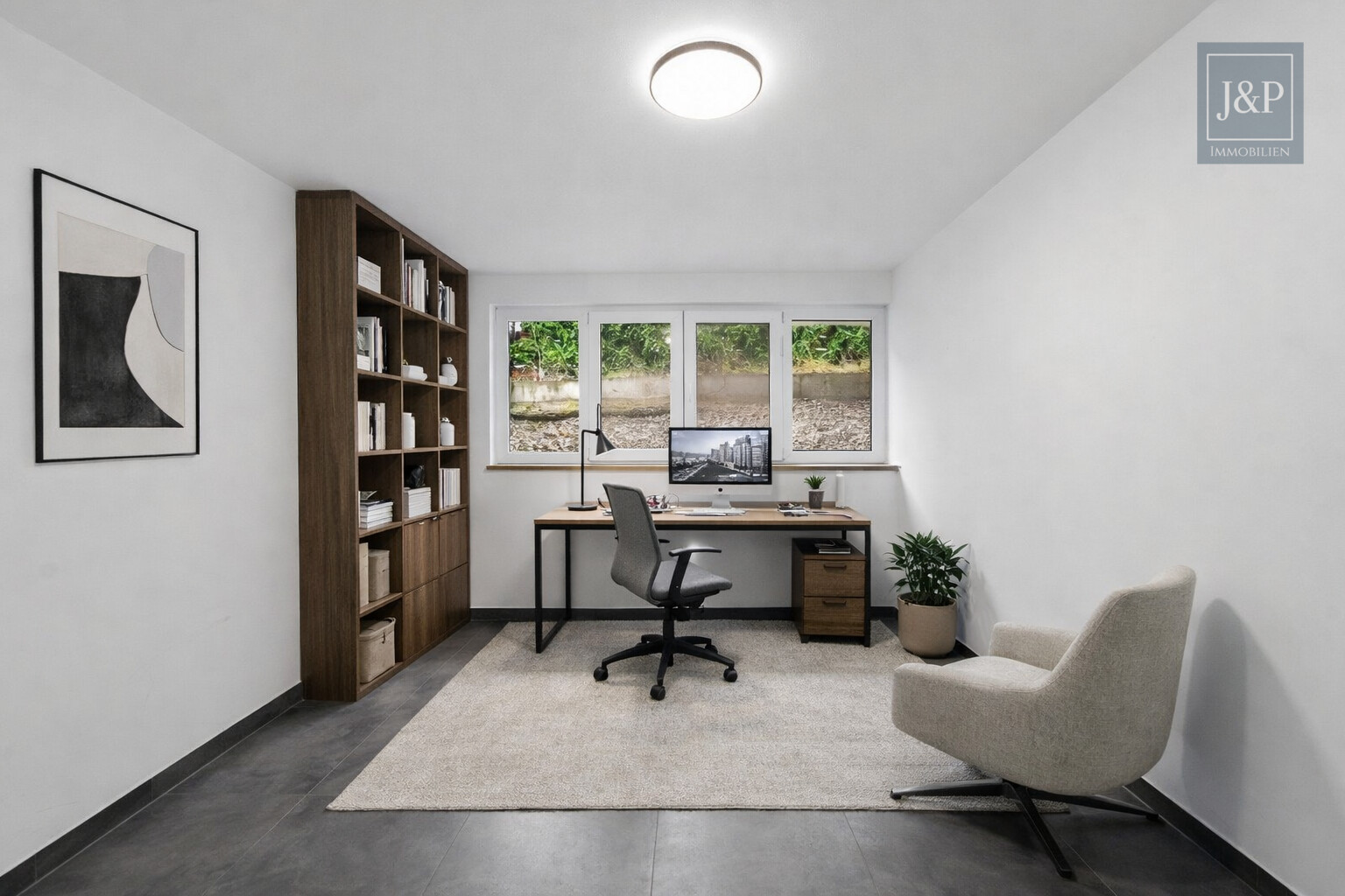 Moderne Maisonette Wohnung mit Garten & Balkon, KfW-70-Standard & 2 Stellplätzen in Kelsterbach - Büro UG KI-Generiert