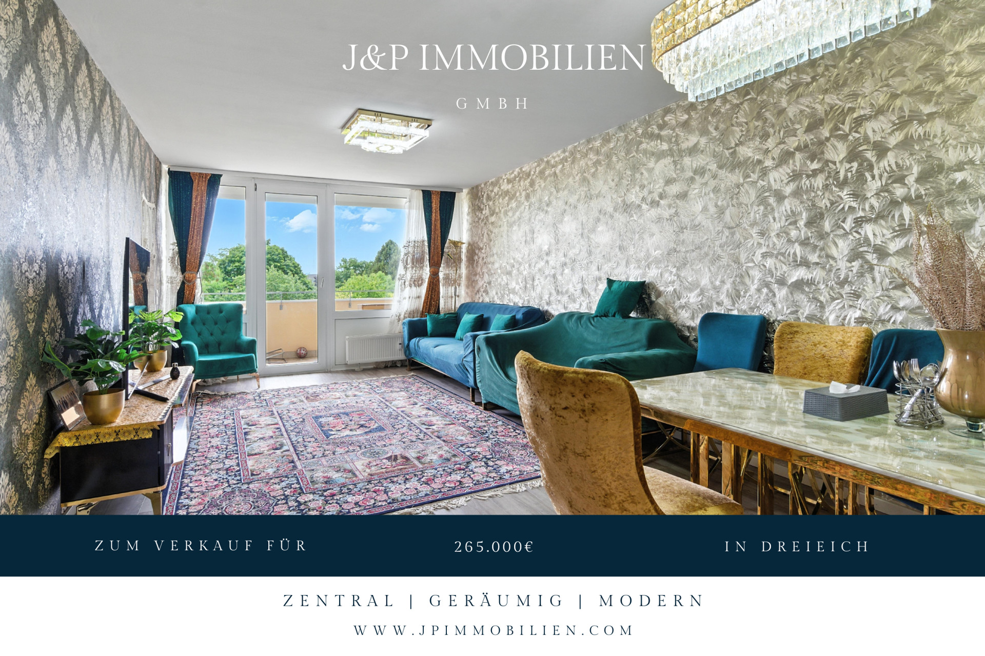Saniert, zentral, geräumig: 4-Zimmer-Wohnung in Dreieich-Sprendlingen! - Titelbild