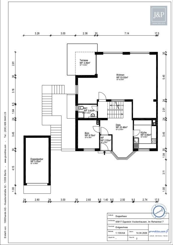 Wohnen mit Aussicht: Großzügiges Splitlevel-Haus mit Einliegerwohnung in Eppstein - Erdgeschoss