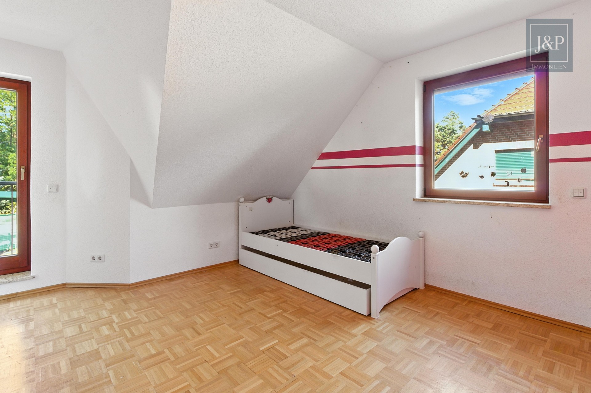 Familientraum in Limsdorf – hell, großzügig, naturnah - Schlafzimmer 1