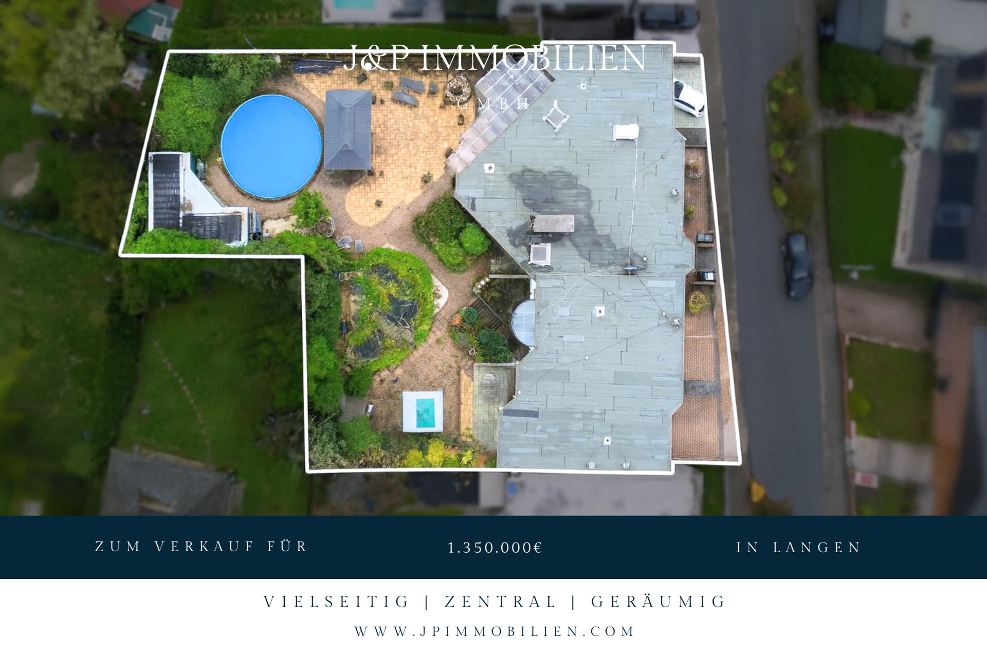 Repräsentativer Bungalow im Villenviertel von Langen – modernisiert und vielseitig nutzbar! - Titelbild