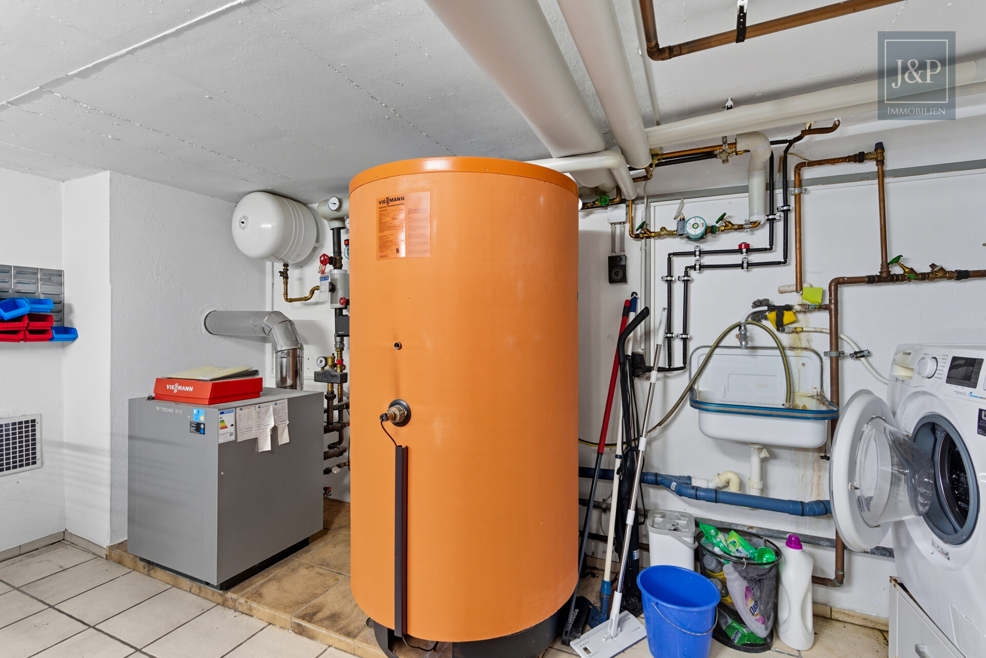 Repräsentativer Bungalow im Villenviertel von Langen – modernisiert und vielseitig nutzbar! - Heizungsraum