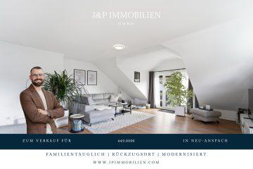 Traumhafte Dachgeschosswohnung – Großzügig, hell & modernisiert in Neu-Anspach, 61267 Neu-Anspach, Dachgeschosswohnung