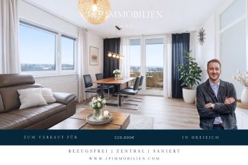 Saniert, bezugsfrei, modern: Möblierte 3-Zimmer-Wohnung in Dreieich-Sprendlingen!, 63303 Dreieich, Etagenwohnung