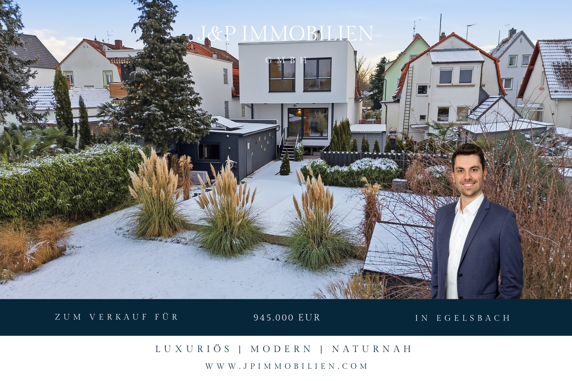 Weitblick ins Grüne - Luxuriöser Lebensstil mit traumhaftem Garten EFH mit ELW - Titelbild