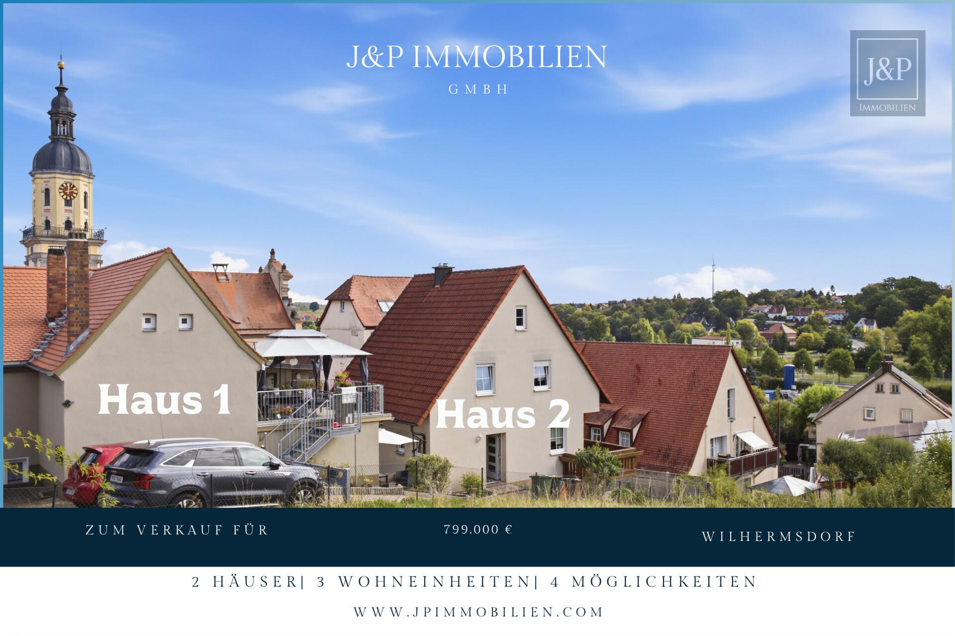 2 Häuser - 3 Wohneinheiten - 4 Möglichkeiten! Komplett bezugsfertig, hell, freundlich, zentral! - Titelbild