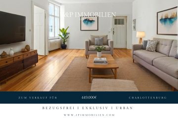 Bezugsfreie 2-Zimmer-Wohnung im Gartenhaus mit sonnigem Südbalkon – ruhig & zentral, 10629 Berlin, Etagenwohnung