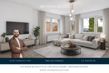 Helle 3-Zimmer-Wohnung mit Terrasse & Gartenanteil in Toplage Hofheim-Marxheim, 65719 Hofheim am Taunus, Souterrainwohnung