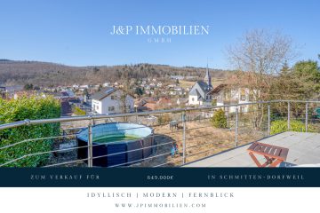 Traumhaftes Einfamilienhaus mit Süd-West Balkon, großem Garten & gehobenem Standard! (ELW möglich), 61389 Schmitten, Einfamilienhaus